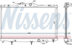 Nissens 646281 Radiator - Front - view 5