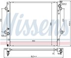 Nissens 646822 Radiator - view 6