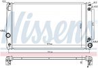Nissens 646843 Radiator - view 6