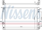 Nissens 646928 Radiator - view 6