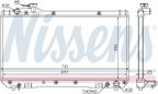 Nissens 64706 Radiator - Front - view 5