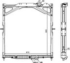 Nissens 65472A Radiator - view 2