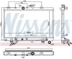 Nissens 66663 Radiator - view 5