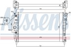 Nissens 66701 Radiator - view 6