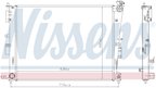 Nissens 66780 Radiator - view 5