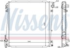 Nissens 66854 Radiator - Center - view 6