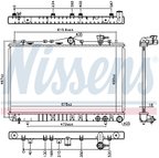 Nissens 67006 Radiator - view 5