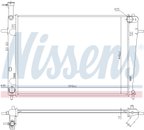 Nissens 675003 Radiator - view 5