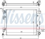 Nissens 675007 Radiator - view 3