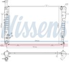 Nissens 675015 Radiator - view 6