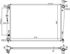 Nissens 675035 Radiator - view 5