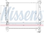 Nissens 675053 Radiator - Front - view 5