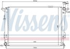 Nissens 67522 Radiator - view 5