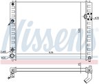 Nissens 68091 Radiator - view 6