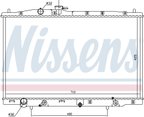 Nissens 681393 Radiator - view 5