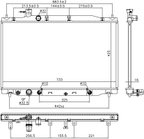 Nissens 681407 Radiator - view 2