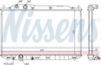 Nissens 68143 Radiator - view 5