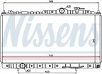Nissens 68180 Radiator - Front - view 5