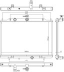 Nissens 686803 Radiator - view 5