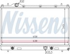 Nissens 69209 Radiator - Center - view 6