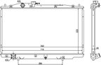 Nissens 69464 Radiator - view 2