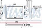 Nissens 707076 HVAC Heater Core - Front - view 6