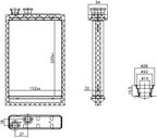 Nissens 707224 HVAC Heater Core - view 6