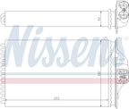 Nissens 70975 HVAC Heater Core - Front - view 6