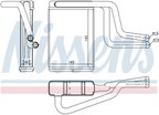 Nissens 71744 HVAC Heater Core - view 6