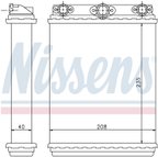 Nissens 72016 HVAC Heater Core - view 6