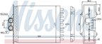 Nissens 72657 HVAC Heater Core - view 6