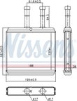 Nissens 76504 HVAC Heater Core - Front - view 6