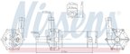 Nissens 831082 Engine Auxiliary Water Pump - view 6