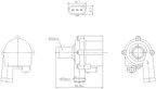 Nissens 832172 Engine Auxiliary Water Pump - view 2