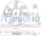 Nissens 850020 Engine Cooling Fan - Left - view 6