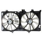 Nissens 850566 Dual Radiator and Condenser Fan Assembly - view 2