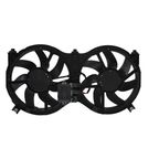 Nissens 850605 Dual Radiator and Condenser Fan Assembly - view 2
