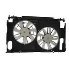 Nissens 850608 Dual Radiator and Condenser Fan Assembly - view 1