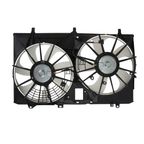 Nissens 850610 Dual Radiator and Condenser Fan Assembly - view 2