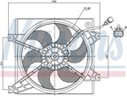 Nissens 85085 A/C Condenser Fan Assembly - view 6