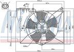 Nissens 85227 A/C Condenser Fan Assembly - Left - view 6