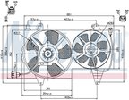 Nissens 85296 A/C Condenser Fan Assembly - Left - view 6