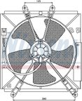 Nissens 85330 A/C Condenser Fan Assembly - Front or Right - view 6
