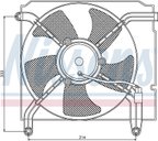 Nissens 85349 A/C Condenser Fan Assembly - Front - view 6
