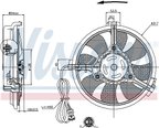 Nissens 85519 A/C Condenser Fan - view 6