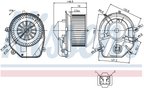 Nissens 87030 HVAC Blower Motor - view 8