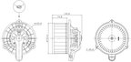 Nissens 87564 HVAC Blower Motor Assembly - view 6