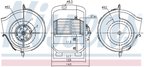 Nissens 87768 HVAC Blower Motor Assembly - Front - view 6