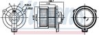 Nissens 87809 HVAC Blower Motor Assembly - view 5