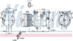 Nissens 890045 A/C Compressor - view 6